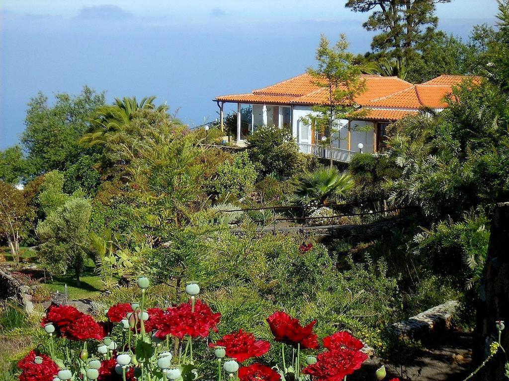 Feriendomizil Finca Tijarafe Mit Beheiztem, Abdeckbarem Pool Exterior photo